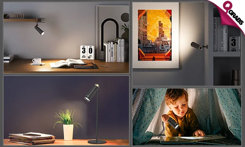 Yeelight 4-in-1 Rechargeable Desk Lamp!